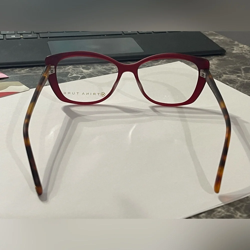 Trina Turk Bexley Cat Eye Eyeglasses (wine) 52-15-135
